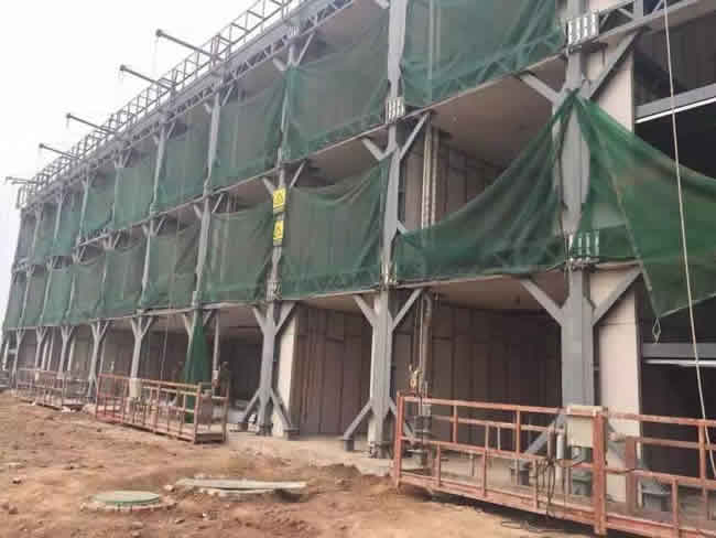 北京朝陽區(qū)輕質墻板施工案例