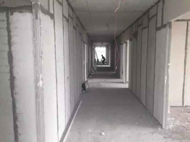 北京朝陽區(qū)輕質墻板施工案例