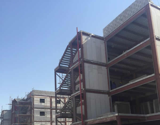 博悅佳輕質(zhì)隔墻板國外大規(guī)模應(yīng)用