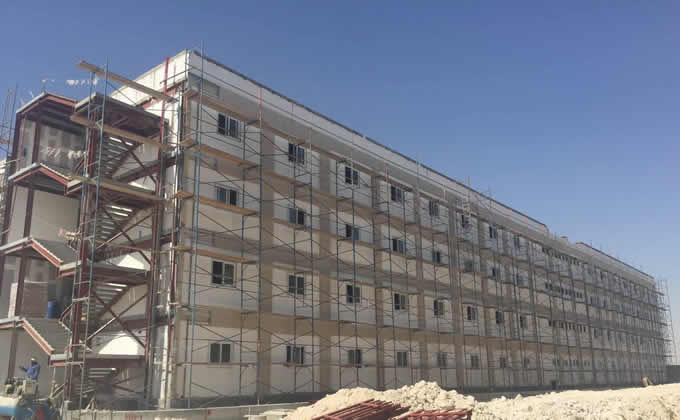 博悅佳輕質(zhì)隔墻板國外大規(guī)模應(yīng)用