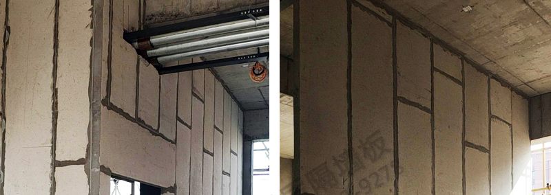 博悅佳輕質(zhì)隔墻板項目工地現(xiàn)場