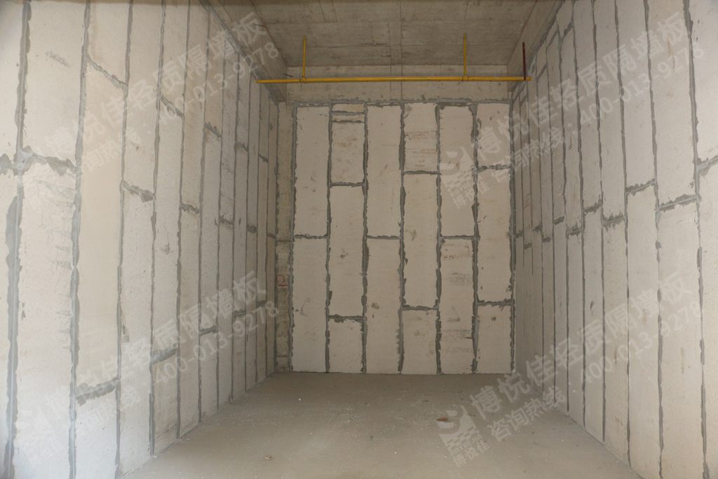 博悅佳工程案例圖片欣賞：新城陽光國際廣場輕質(zhì)隔墻工程