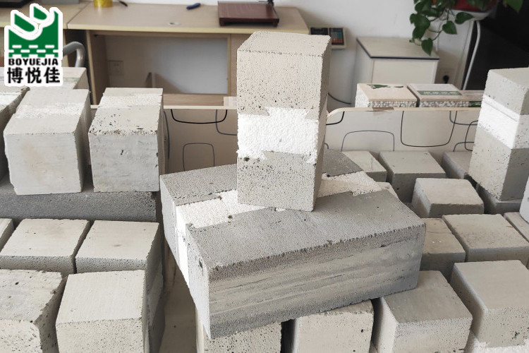 復(fù)合夾芯自保溫砌塊，自保溫外墻一體板樣品圖2