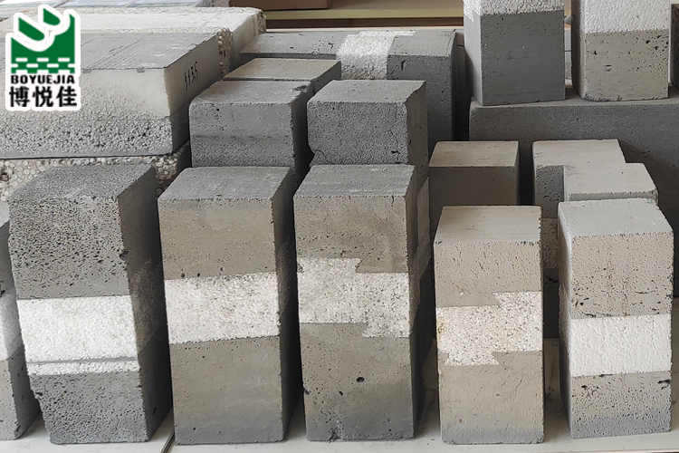 復(fù)合夾芯自保溫砌塊，自保溫外墻一體板樣品圖2