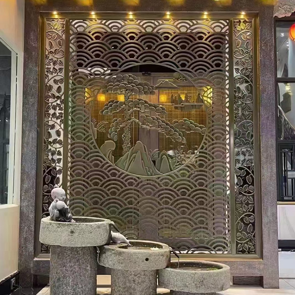 精品鋁板浮雕屏風(fēng)定制(圖1) 精品鋁板浮雕屏風(fēng)定制(圖1)