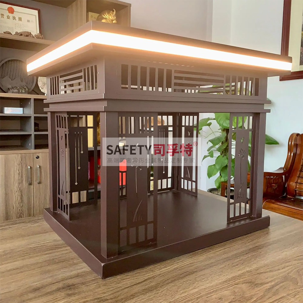 精制不銹鋼涼亭逐漸代替木質涼亭，精制不銹鋼涼亭有哪些優(yōu)勢(圖4)