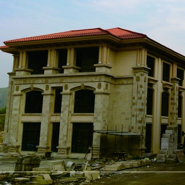 博歐EPS裝飾線條工程案例：供電局綜合樓項(xiàng)目工程